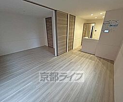 阪急京都本線 桂駅 徒歩17分の賃貸アパート 1階1LDKのリビング/ダイニング