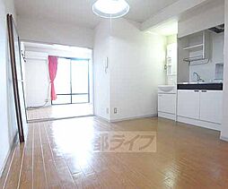京阪本線 伏見稲荷駅 徒歩6分の賃貸アパート 2階1LDKのリビング/ダイニング
