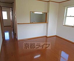 JR山陰本線 園部駅 3.1kmの賃貸アパート 2階2LDKのリビング/ダイニング