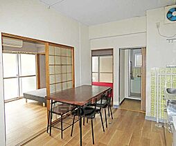 京阪本線 藤森駅 徒歩15分の賃貸マンション 2階2DKのリビング/ダイニング