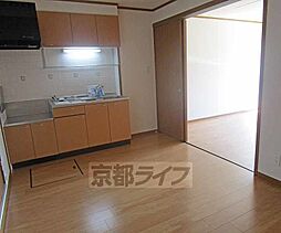 JR山陰本線 園部駅 徒歩15分の賃貸アパート 1階2DKのリビング/ダイニング