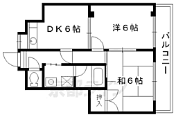 間取図画像 2DK