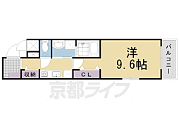 間取図画像 1K