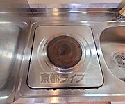 一口コンロがあります。