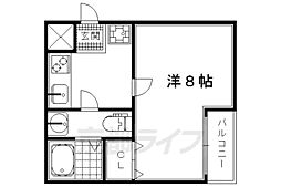 JR山陰本線 円町駅 徒歩3分 4階/-