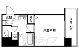 京都市営烏丸線 烏丸御池駅 徒歩5分 6階/-