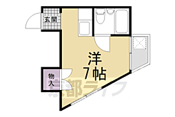 ハイツいちはら ワンルームの間取図画像