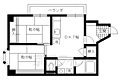 コスモ星の子ハイツ7階8.6万円