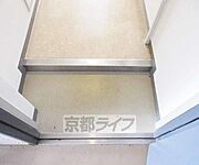 明るい玄関です