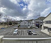 バルコニーからの景色です。