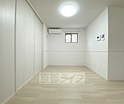 ＬＤＫと洋室の引き戸を閉めたところです。