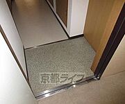 きれいな玄関です