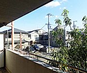 バルコニーからの室外風景です。