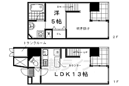マンハッタンファンタジー 1LDKの間取図画像