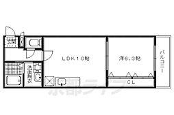 コスモガーデン二條 2階