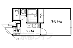 レオパレスボンマルシェ山科 2階
