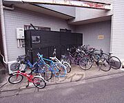 もうひとつ駐輪場あります。