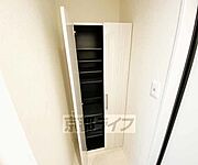 靴収納付きの玄関