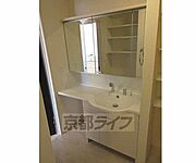 大きな洗面台