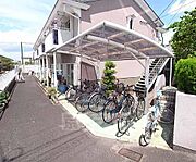 駐輪場です。