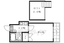 レオパレス西院　I・II 2階