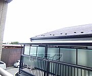 202号室からの眺望です