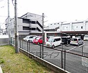 バルコニーからの室外風景。