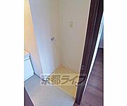 洗濯機置き場です。
