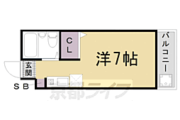 フラッツ太秦 4階