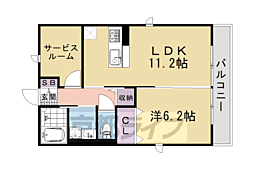 Oak Court葛野 2階