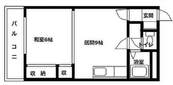 ロータスハイツ澄川 304｜北海道札幌市南区澄川四条２丁目(賃貸マンション1LDK・3階・37.00㎡)の写真 その2