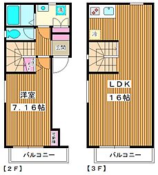 GranzIkebukuro 1LDKの間取図画像