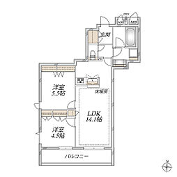(仮称)成増3丁目メゾン 2LDKの間取図画像