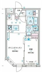 crostone成増 1LDKの間取図画像