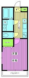 MAISONY.K 1Kの間取図画像