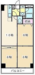 センチュリー朝霞台 3LDKの間取図画像