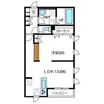 カンタービレ 102 ｜ 東京都八王子市七国１丁目12-6（賃貸アパート1LDK・1階・43.75㎡） その2