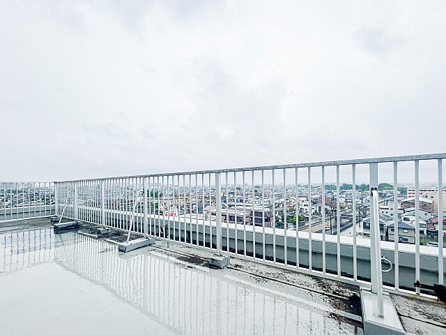 バルコニー ライオンズマンション昭島第二 8階/-