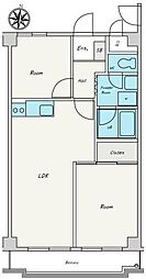 セントヒルズ鶴川 2SDKの間取図画像