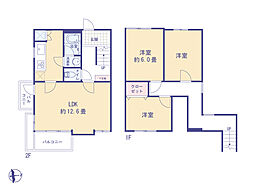 ウエスト小金井1号棟 3LDKの間取り