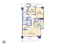 間取図画像 3LDK