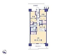 プレミスト高尾サクラシティ 2LDKの間取図画像