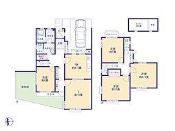 タウンハウス落合55-3-3号棟 4LDKの間取図画像