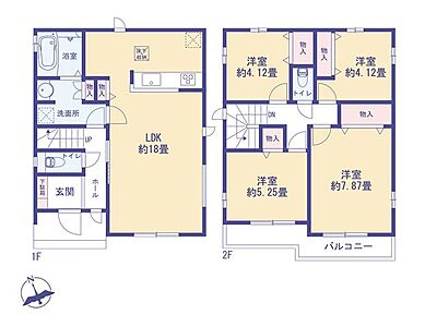 間取り：間取図
