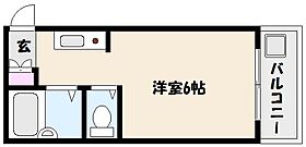 共栄ハイツ  ｜ 兵庫県神戸市東灘区住吉宮町５丁目（賃貸マンション1R・2階・18.94㎡） その2