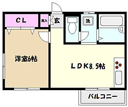 ハイツ北町  ｜ 兵庫県神戸市東灘区魚崎北町７丁目（賃貸マンション1LDK・3階・33.12㎡） その2