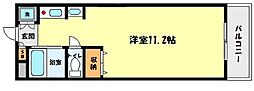ジョイフル東灘2 1Kの間取図画像