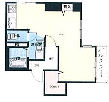 シャトー北野 502 ｜ 兵庫県西宮市城ケ堀町6-3（賃貸マンション1LDK・5階・36.00㎡） その2