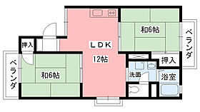 兵庫県西宮市大森町2-42（賃貸アパート2LDK・2階・50.39㎡） その2