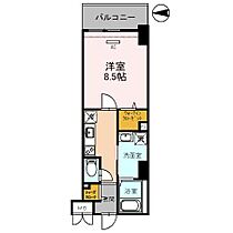 フレンシア西宮北口  ｜ 兵庫県西宮市深津町（賃貸マンション1K・5階・32.19㎡） その2